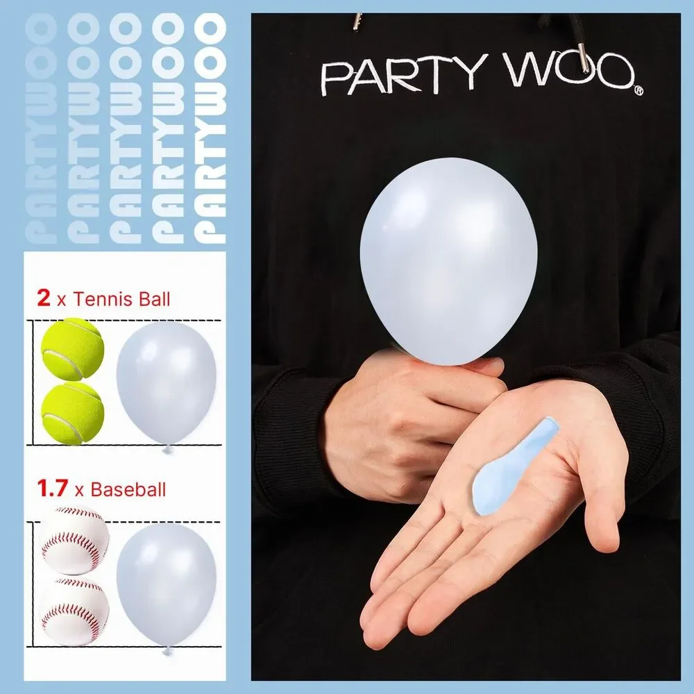 100 Pearl Pastel Light Blue 5